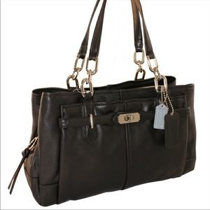Coach Chelsea Jayden Leather Satchel